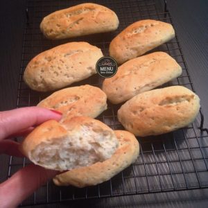 Pão Francês sem glúten e sem lactose