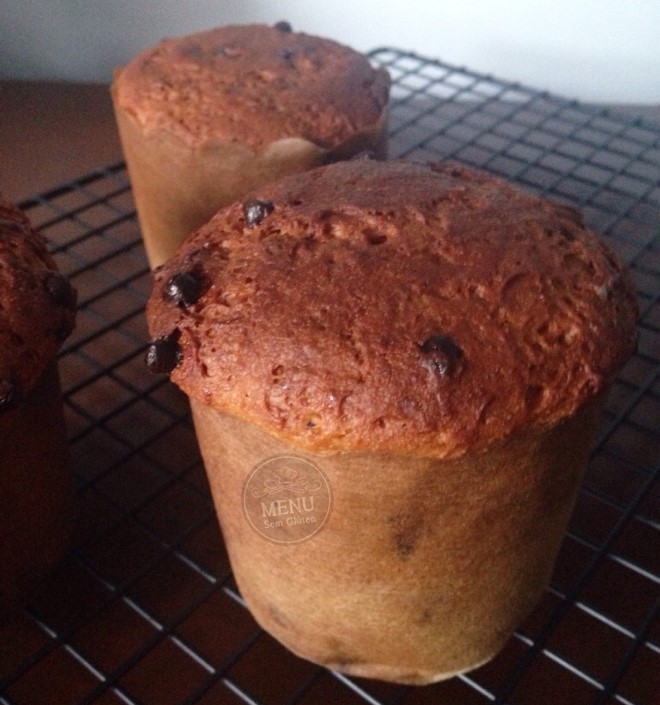 chocotone sem glúten e vegano