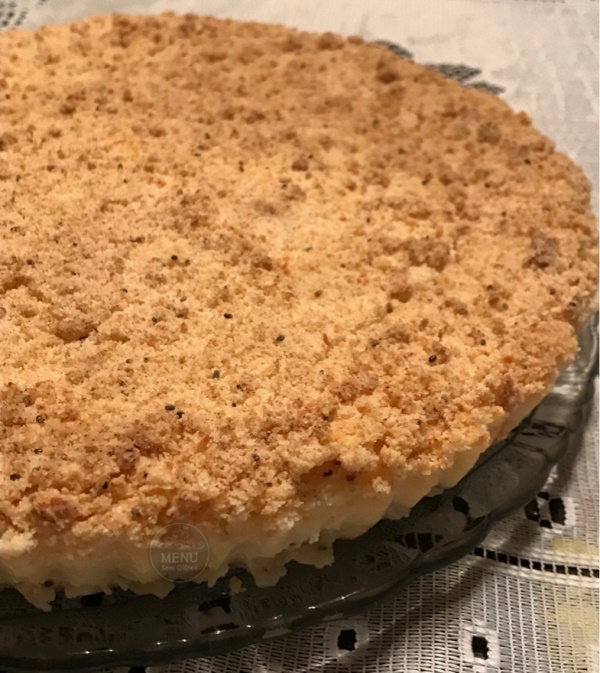 torta farofa de limão sem glúten